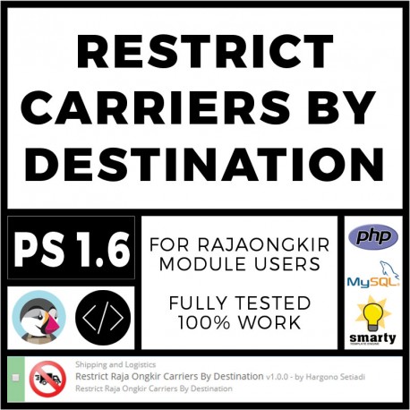 Restrict Carriers By Destination